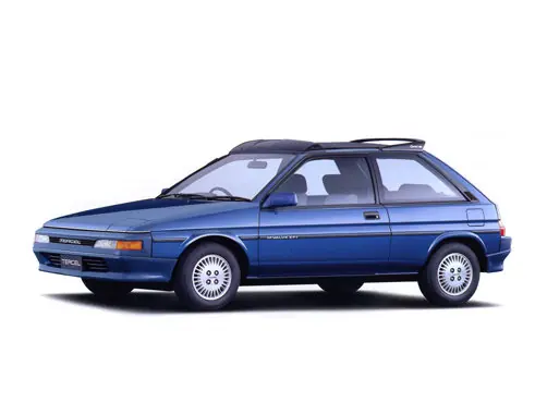 Toyota Tercel (EL30, EL31, NL30) 3 поколение, рестайлинг, хэтчбек 3 дв. (05.1988 - 08.1990)